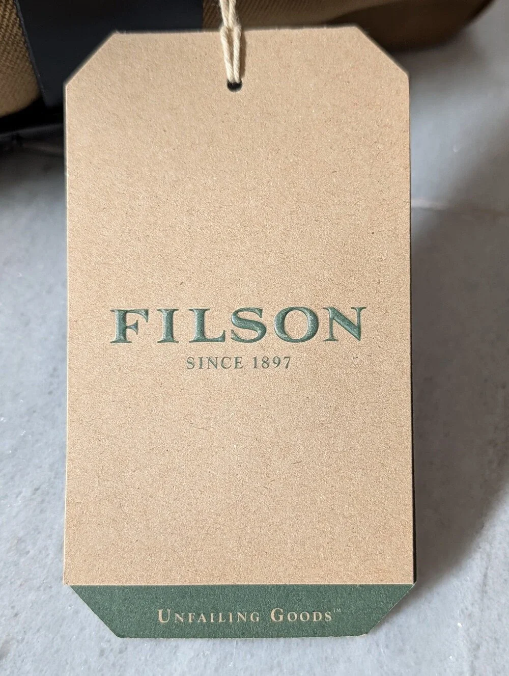 nwt FILSON pullman bag rugged twill duffel